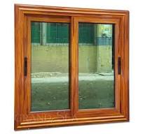 Best Wooden Color Aluminium Casement Window,Wooden Color ...