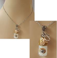 Pet Cremation Urn Necklace Memorial Keepsake Chain Ashes Holder Dog Cat Glass Handmade Pendant Urn Necklaces Pendant Pet Cremation Urns