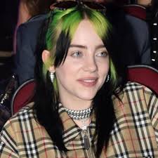Billie Eilish At The Amas Billie Billie Eilish Green Hair