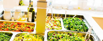 Salatbuffet Verpflegungsangebot Der Djh Jugendherberge Bad Kissingen Verpflegung Lebensmittel Essen Essen
