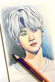 7 hyperrealistic drawings that will wow you, which is the best?💡 want to learn how to draw like me? Bts Coloring Pages 10 Bts Suga Yoongi Min Realistic Drawings Etsy