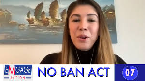 The No Ban Act needs to be introduced AND passed in the Senate. This  legislation would prevent any future administration from abusing their  executive power and enact a discriminator ban. , Watch a ...
