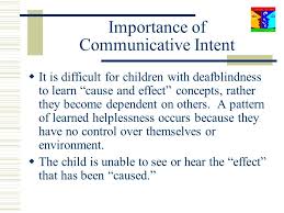 A second problem is that intensionality is also a. Communication Strategies For Persons With Deafblindness Ppt Video Online Download