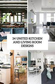 For even more ideas visit our page showcasing open kitchen designs with living room here. 3 Tips And 34 Examples To Unite The Kitchen And The Living Room Right Digsdigs