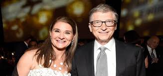 Bill and melinda gates in paris, france, on 21 april 2017. 0 Htvkfminws1m