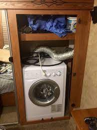 Finally, washer/dryer combos let you clean up a few items of clothing while you relax outside in modern rv washers and dryers are similar to your household machines. Clothing Washer Dryer The Holy Grail Of Convenience Learn To Rv