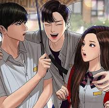 Cha eun woo · hwang in yeop in . Fastest Naver Comic True Beauty