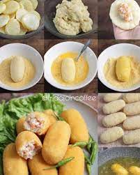 Resep Kroket Kentang Isi Ayam Lezat Lembut Dapurawit