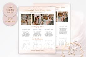 Free logo display mockup psd template. Psd Photography Pricing Guide Template Graphic By Daphnepopuliers Creative Fabrica