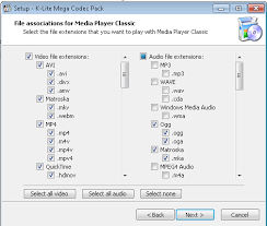 / and if you don't have a proper media player, it also includes a player (media player classic, bsplayer, etc). K Lite Mega Codec Pack Download