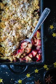 Gluhwein Apple Crumble Rezept Adventsrezept Weihnachtsrezept Apple Crisp Oat Crumble Recipe Zuckerzimtundliebe Food Crumble Rezept Apple Crumble Rezept Rezepte