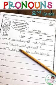 Pronouns 2nd Grade Pronoun Worksheets Subtraction Word Problems Addition Worksheets First Grade