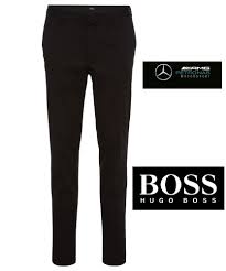 New Hugo Boss Mens Black Mercedes Amg F1 Stretch Suit Pants Trousers 179 38r 54 Slim Fit Suit Pants Hugo Boss Pantsuit