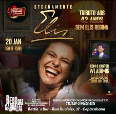 ETERNAMENTE ELIS', no Beco das Garrafas, em Copacabana