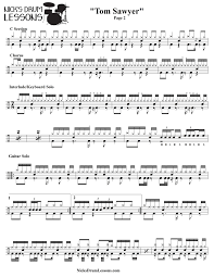 Tom Sawyer Rush Drum Sheet Music Nick S Drum Lessons Are you ready to get started? nick s drum lessons