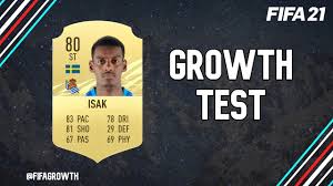 His potential is 86 and his position is st. Alexander Isak Growth Test Fifa 21 Career Mode Youtube