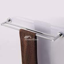 Free shipping worldwide, save now! Ltj Chrome Towel Rack Luxury Brass Wall Mount Bathroom Modern