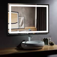 Cabinet inspiration granite counter tops cambria canterbury. Amazon Com Better Home Better Life Bhbl Large Illuminated Lighted Makeup Mirror Led Wall Mounted Backlit Bathroom Vanity Mirror With Touch Sensor 48 X 36 In With Touch Button Home Kitchen