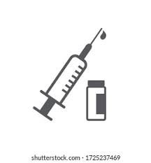 Vaccine free icons and premium icon packs. Injection Icon Simple Vector Contour Syringe Stock Vector Royalty Free 1725237469