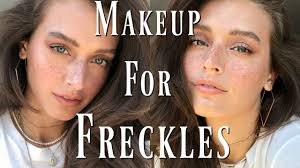 everyday makeup for freckles