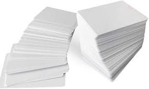 If you're doing 200 cards, it will get old. Buy Blank Playing Cards To Write On 180 Piece Deck White Blank Flash Cards For Diy Projects Printable Flashcards For Tarot Memory Game Abc Learning Matte Finish Poker Size Card