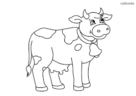 Cow coloring pages for kids. Cute Cow Coloring Pages Printable Coloring Best B88 Automatic