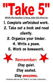 Take 5 is a simple and quick safety check that you can carry out at any stage of an activity. Take 5 Poster Editable By Amber Dykstra Teachers Pay Teachers