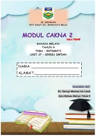Bahasa malaysia kssr tahun 4. Modul Pdpr Bm Th 4 Modul 2 Flip Ebook Pages 1 6 Anyflip Anyflip