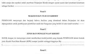 Ada 2 jenis kontrak kerja karyawan. Contoh Surat Akad Gadai Rumah Cute766