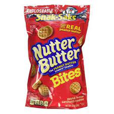 The peanut butter lovers' cookie. Buy Nabisco Snak Saks Mini Nutter Butter Bites Peanut Butter Cookies 226g Online Shop Food Cupboard On Carrefour Uae
