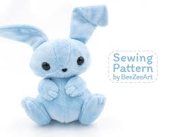 Printable bunny ears pattern share. 50 Stuffed Bunny Sewing Patterns Swoodson Says