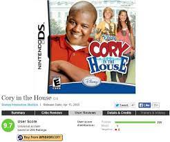 It was accompanied with the best video game ever as well!!! Cory In The House Know Your Meme
