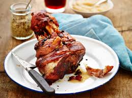 German Style Roasted Pork Hock With Crackling Recipe Smoked Pork Hocks Recipe Pork Hock Pork Recipes