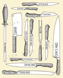 Kitchen Knives Print Cook Chef Foodie Gift By Lisajanesmith 12 00 Kitchen Art Fancy Kitchens Foodie Gifts