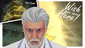 I just wanted to have a nice holiday in Osaka. Why is the castle a gundamn?  [Yakuza kiwami 2]