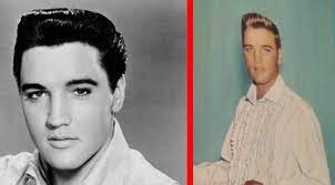 Elvis' natural hair colour was brown but he preferred to dye it black. Old Photo Proves Elvis Presley Was Actually Blonde Country Music Nation