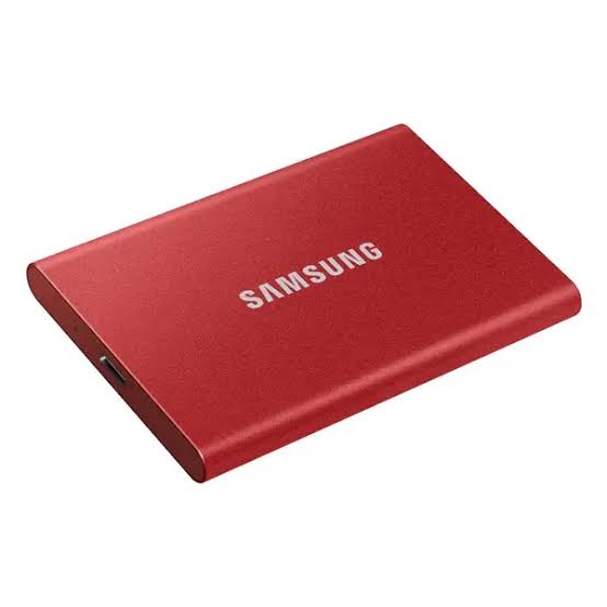 اس اس دی اکسترنال سامسونگ مدل Samsung T7 ظرفیت 500 گیگابایت