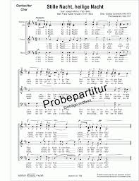 Christ, der retter ist da, christ, der retter ist. Ecm Shop Stille Nacht Heilige Nacht Mixed Choir Christmas Carols