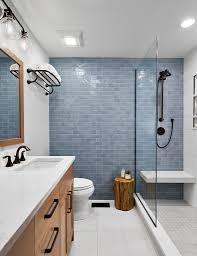 Porcelain mosaic tiles add a unique and vibrant depth to the walls of your shower. 75 Best Bathroom Remodel Design Ideas Photos April 2021 Houzz