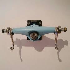 Skateboard Trucks Decor Using Ikea Fintorp Hooks Skateboard Furniture Skateboard Room Skateboard Decor
