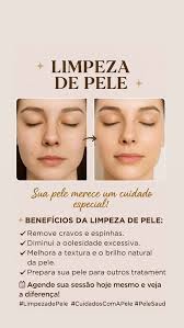 Sua pele merece um cuidado especial! ✨, A Limpeza de Pele Profunda é ideal  para remover impurezas, cravos e células mortas, deixando sua pele  renovada, macia e saudável. 🌿, 🌟 Benefícios da Limpeza de ...