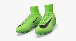 3d Green Football Cleats Nike Mercurial Veloce Model Football Cleats Nike Models Soccer Boots
