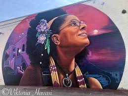 Awesome mural of a local legend. The Hermit of Deer Island. Mural is  located at 183 Reynoir St. 🤘🥰🤙