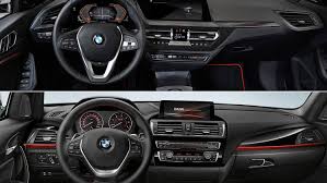 Der bmw 1er ist nicht der kürzeste seiner art, glücklicherweise aber auch nicht der längste, das danken fahrer:innen ihm zumindest bei der parkplatzsuche. Bmw 1er F40 Und F20 Im Vergleich Ist Quer Verkehrt Auto Motor Und Sport