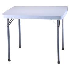 Lifetime 37 In X 37 In White Granite Square Card Table 22315 The Home Depot Folding Table Wood Console Table Reclaimed Wood Console Table
