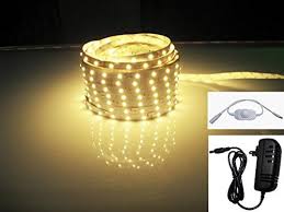Led2020 Ldspwwwrsetdim Plugnplay Dimmable Waterproof Warm White 3000k Led Flexible Light Strip Power Supply A Led Rope Lights Rope Light Fixture Strip Lighting