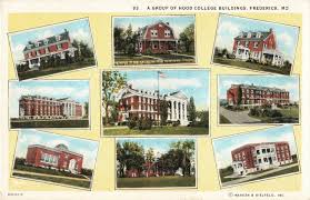 Postcard Group Of Hood College Buildings Frederick Maryland Ebay Hood College Postcard College