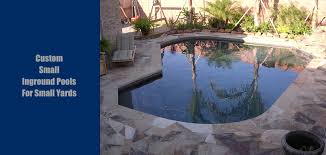 Backyard pools are often categorized into two extremes: Custom Small Inground Pools For Small Yards Houston Precision Pools