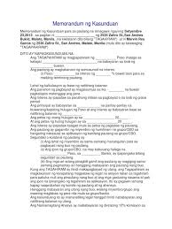 Cortes, pilipino, nasa legal na edad bilang nagpapaupa at manuel baniel, nasa legal na edad, isang pilipino, bilang umuupa. Memorandum Ng Kasunduan