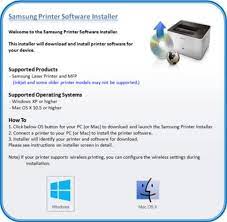 •from the start menu, select programs or all programs > samsung. Samsung Laser Printers How To Install Drivers Software Using The Samsung Printer Software Installers For Mac Os X Hp Customer Support